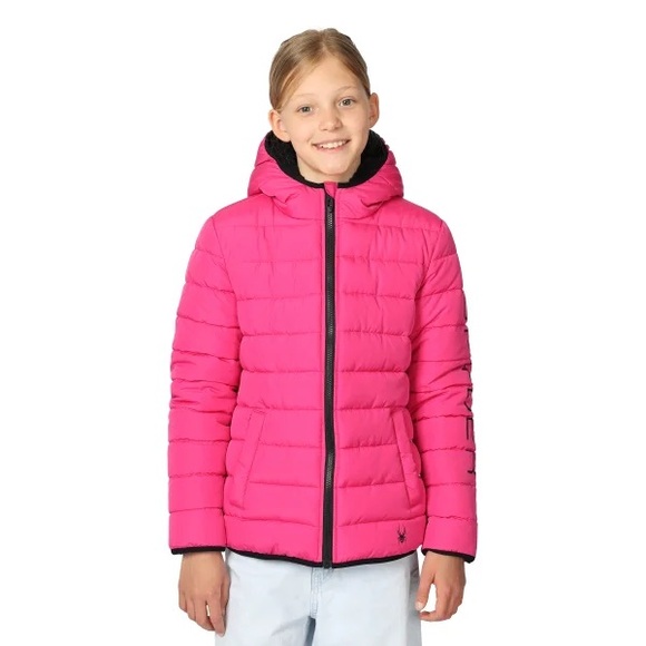 Spyder Other - Spyder - Girl’s Sherpa Lined Puffer Winter Jacket